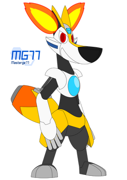 Scorch the Braixen Pokeroid