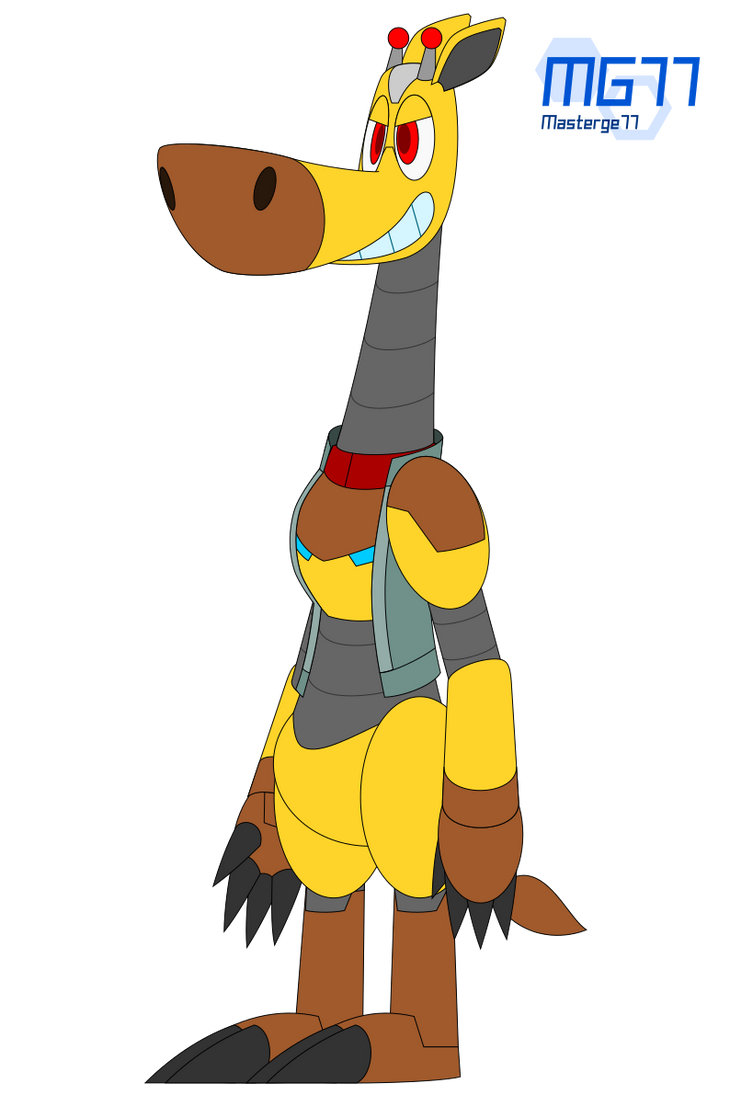 Simon the Robot Giraffe by Masterge77 on DeviantArt