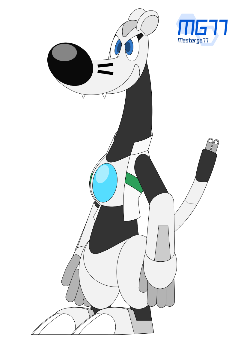Stoat Robot Inscription Kaitlin the Robot Stoat 2024 by Masterge77 on DeviantArt