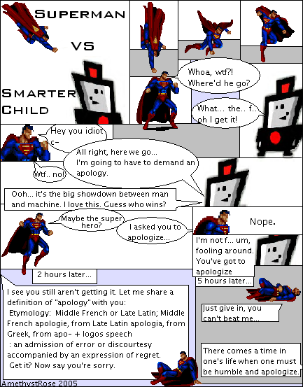 Superman VS Smarterchild