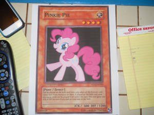 Yugioh Pinkie Pie Card