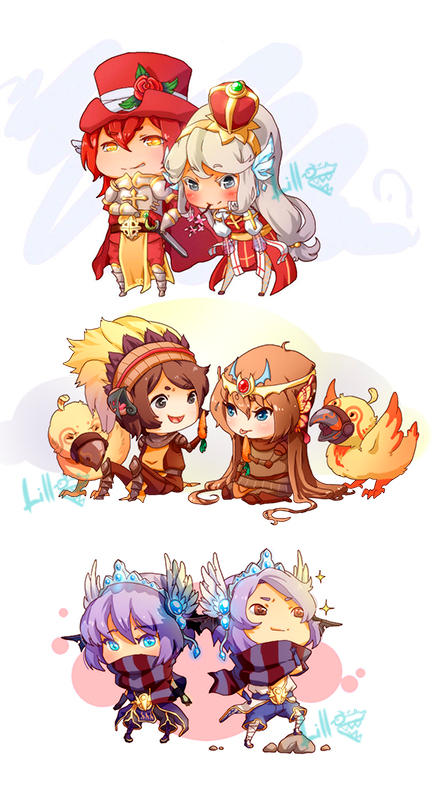 Ragnarok: Chibi commission by Lillkun on DeviantArt