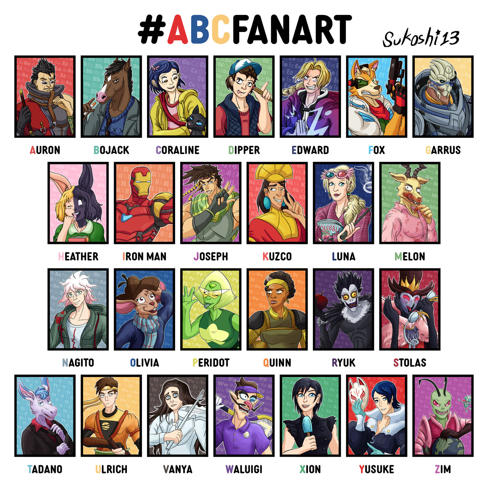 My ABC Fanart by Sukoshi13 on DeviantArt