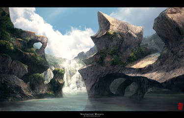 Uncharted Waters-Mattepainting