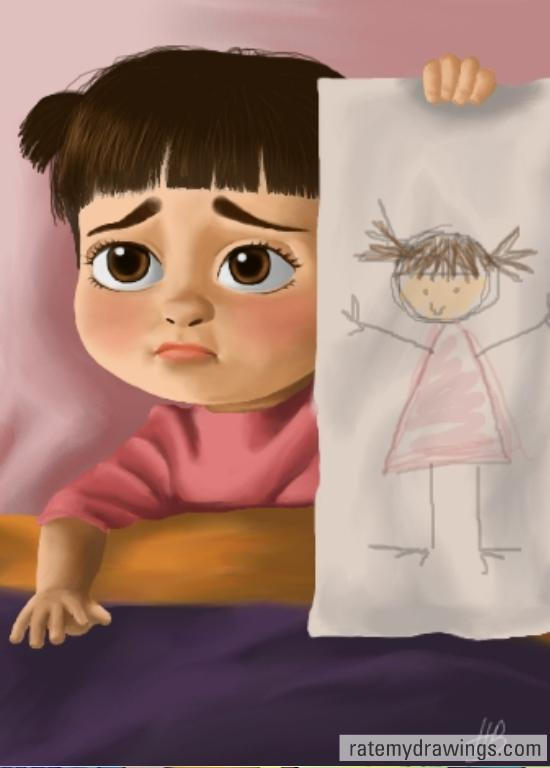 Boo from Monsters Inc by puchugrz on DeviantArt