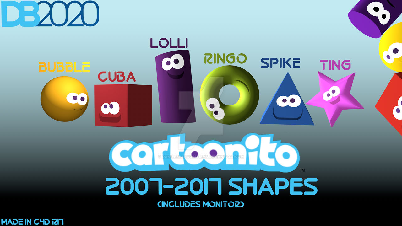 Cartoonito 2007-2017 Shapes by danielblanco26films on DeviantArt