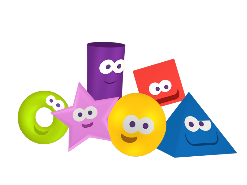 Cartoonito 2006-2007 Shapes (updated) Render by danielblanco26films on ...