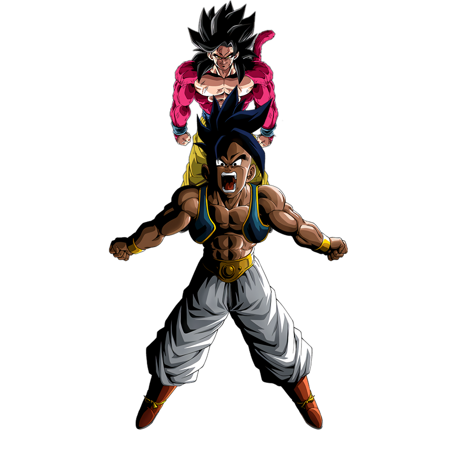 4K INT DF LR Majuub and Super Saiyan 4 Goku by GachaRobin on DeviantArt