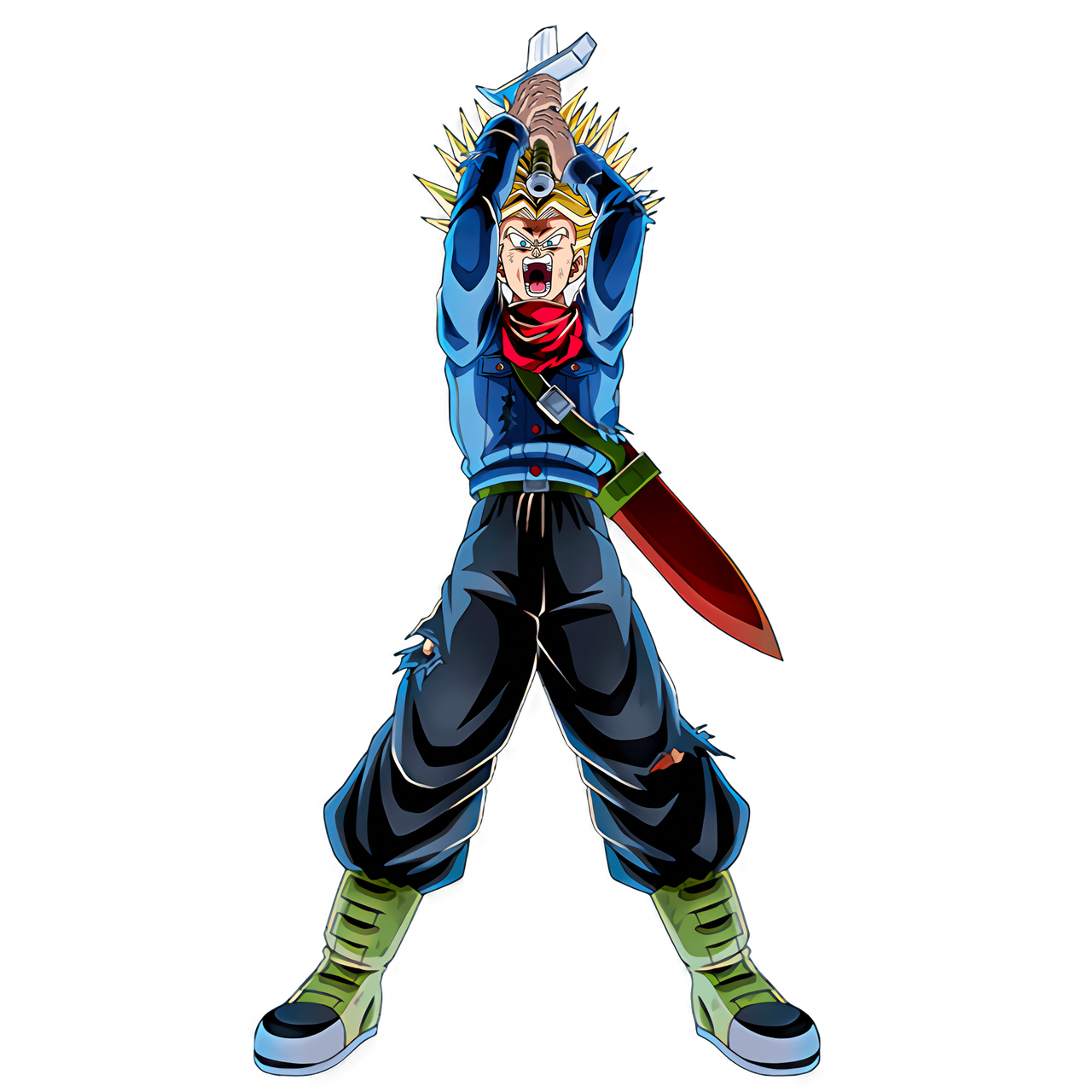 Trunks Sword Vector Trunks Laser Sword at Rory Barbour blog