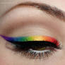 rainbow makeup