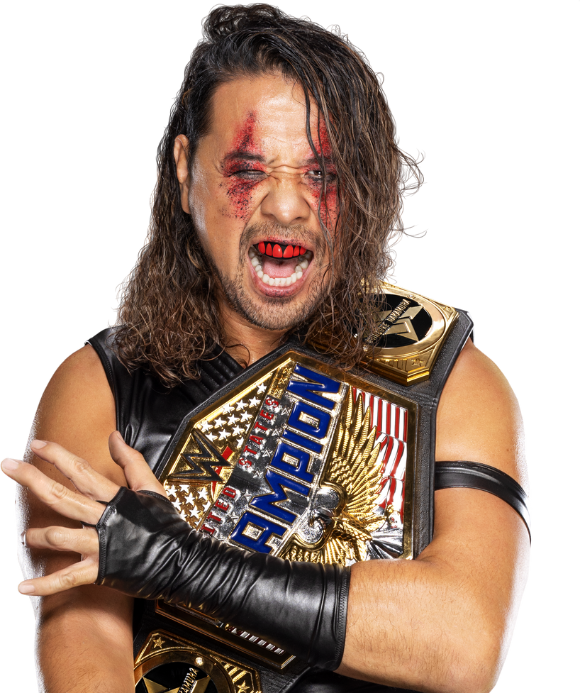 WWE Shinsuke Nakamura 2025 render by vlysyuk on DeviantArt