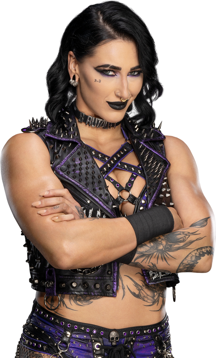 WWE Rhea Ripley 2024 render by vlysyuk on DeviantArt