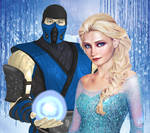 Sub-Zero X Elsa by TheG-Flash