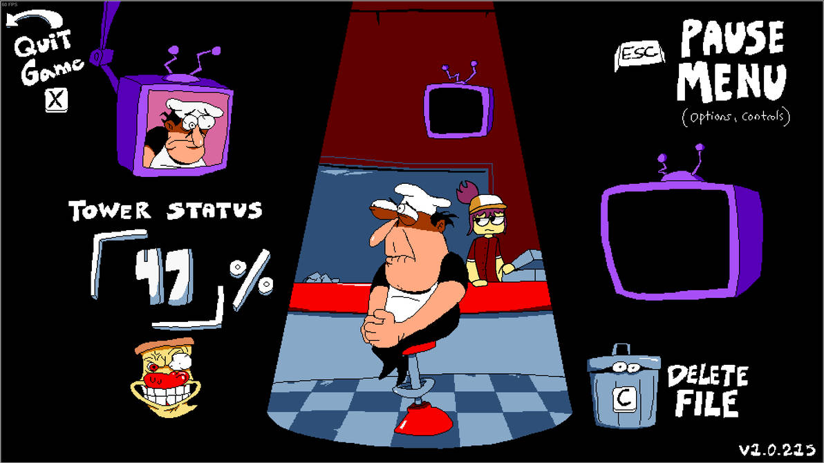 pizza tower title screen by bendyzipper on DeviantArt