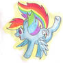 Rainbow dash traditional