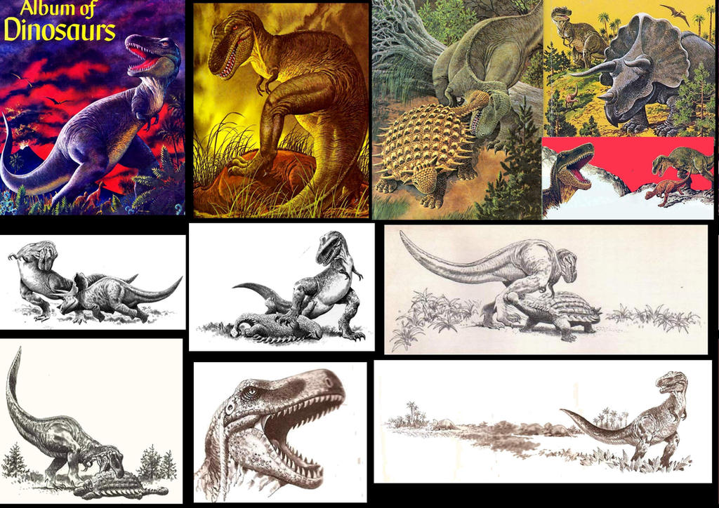 T. REX by Rod Ruth - 70's retro rex by JES86 on DeviantArt