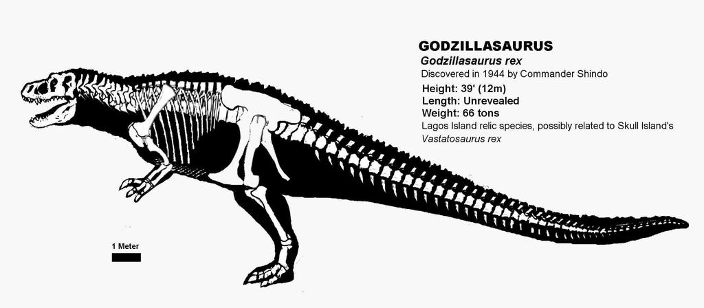 GODZILLASAURUS REX Skeletal by JES86 on DeviantArt