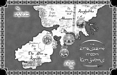 Crescent Moon Kingdoms Map
