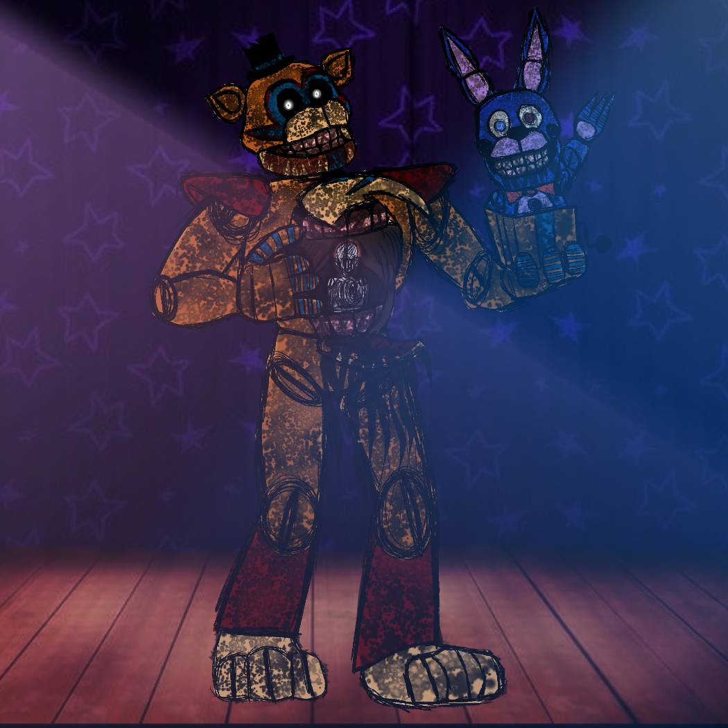 Fixed glamrock bonnie (''official''model) by nightmareral on DeviantArt