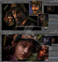 Clementine and Kenny WIP