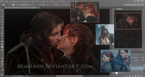 Arno and Elise (Assassin`s Creed Unity) WIP