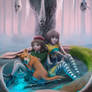 Realistic Crossover Of Fran Bow and Misfortune.