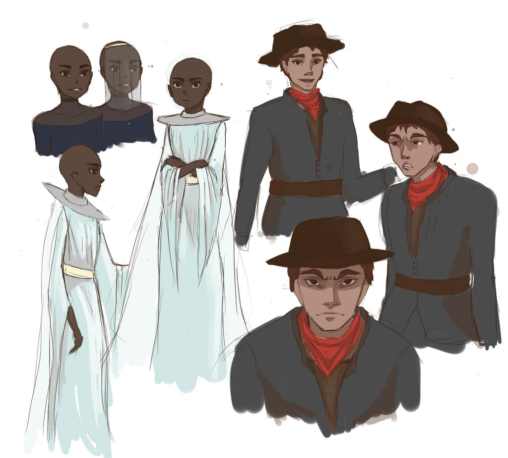 Wheel of time - sketches