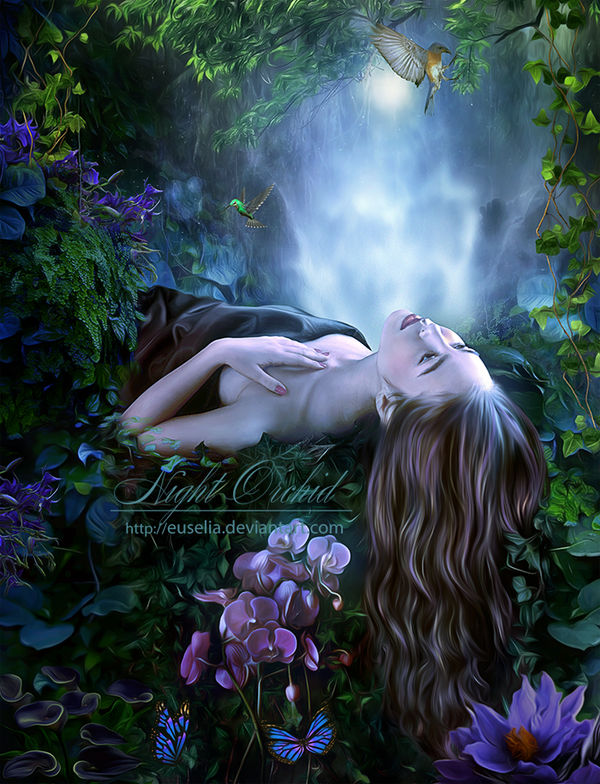 Night Orchid by Euselia