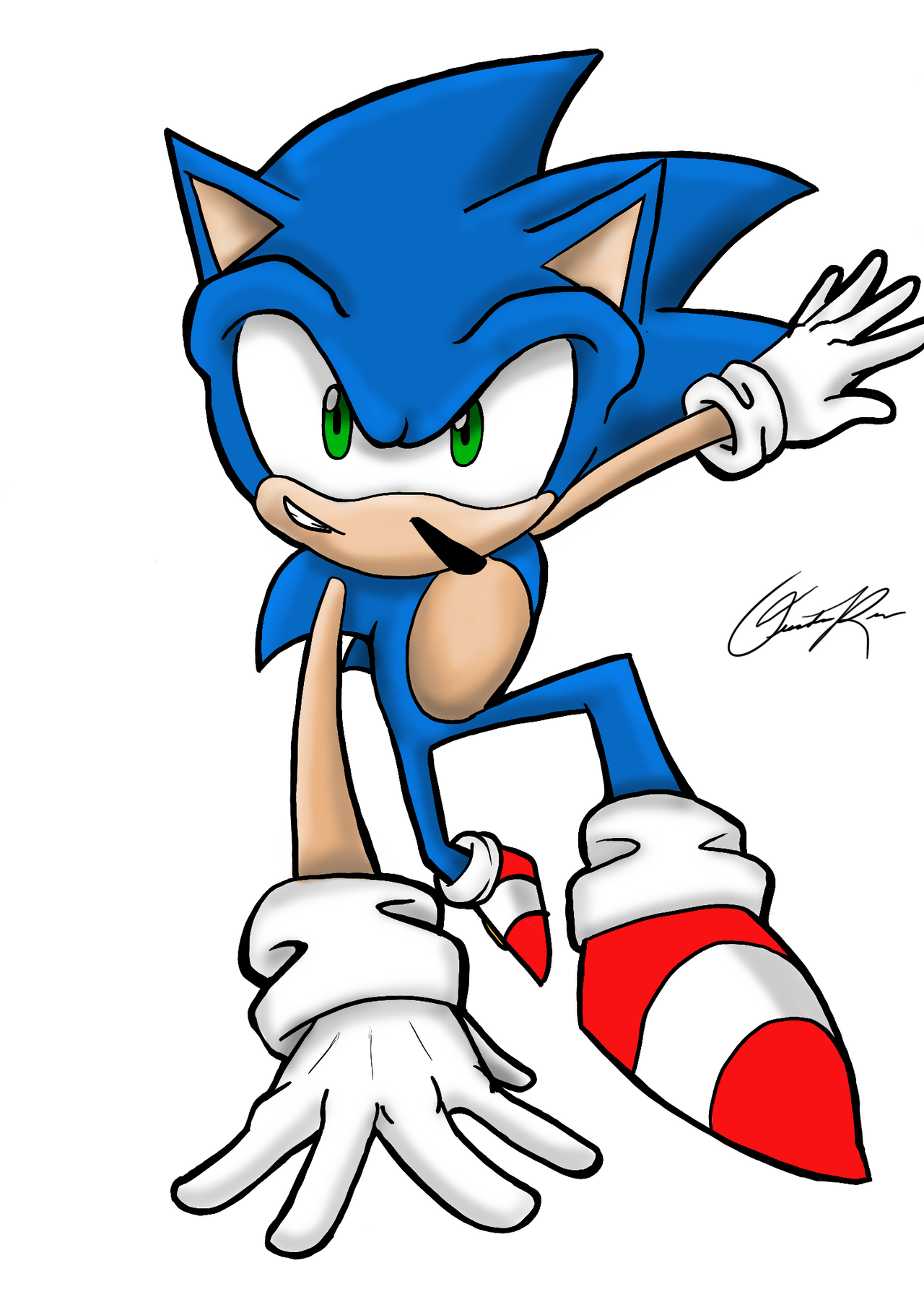 Deviantart Soni Sonic by QRDigital on DeviantArt