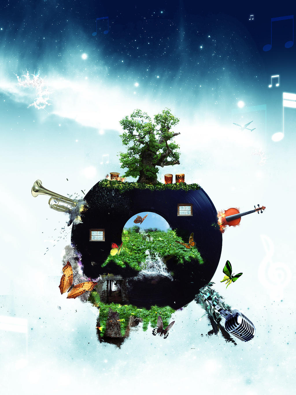 Music Theme photomanipulation