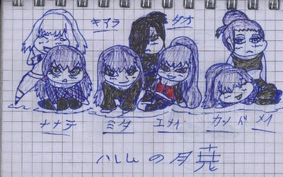 OCs - Chibi Akatsuki Girls