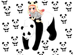 Contest Entry - Panda and a girl by ChocoAni