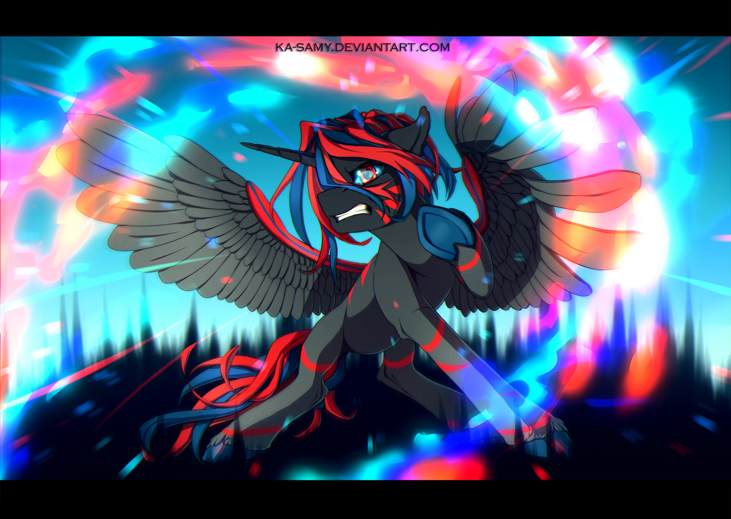 Commission - Cold Burn (+humanisation)