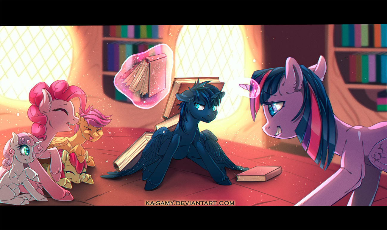 Commission - Library