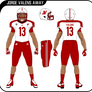 Jorge White Red (White Helmet) Adidas