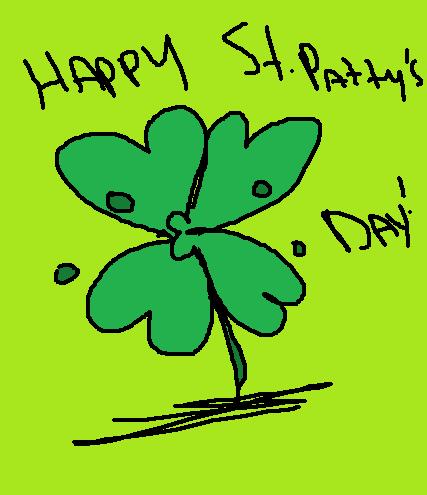 Happy St. Pat's Day~!! Yey.