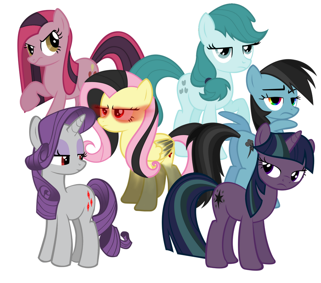 Dark mane 6