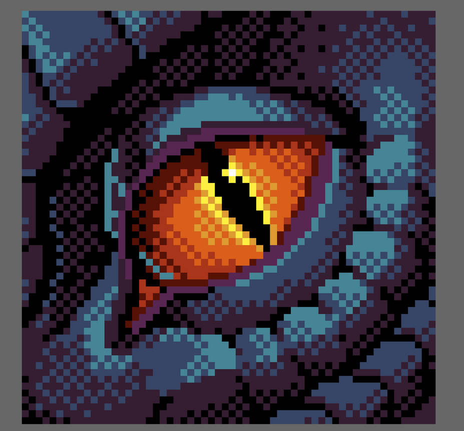 Dragon Pixel art by craftyglitch on DeviantArt