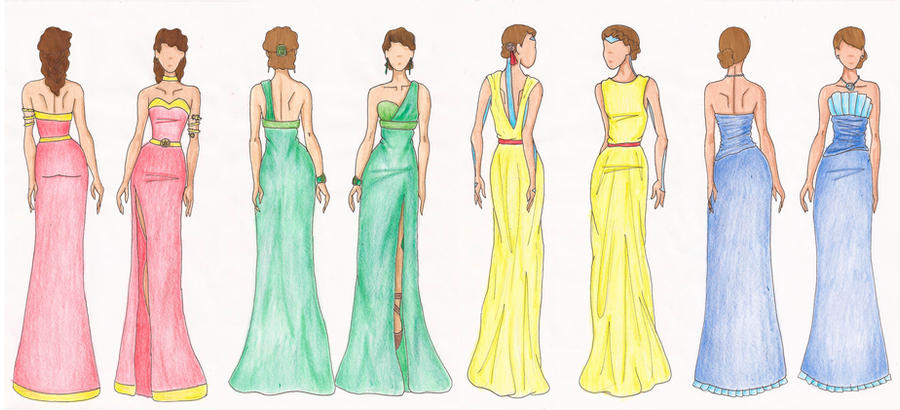 Ball Gown Fashion Design - Avatar OC's