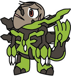 Zygarde Cell Armor unmasked