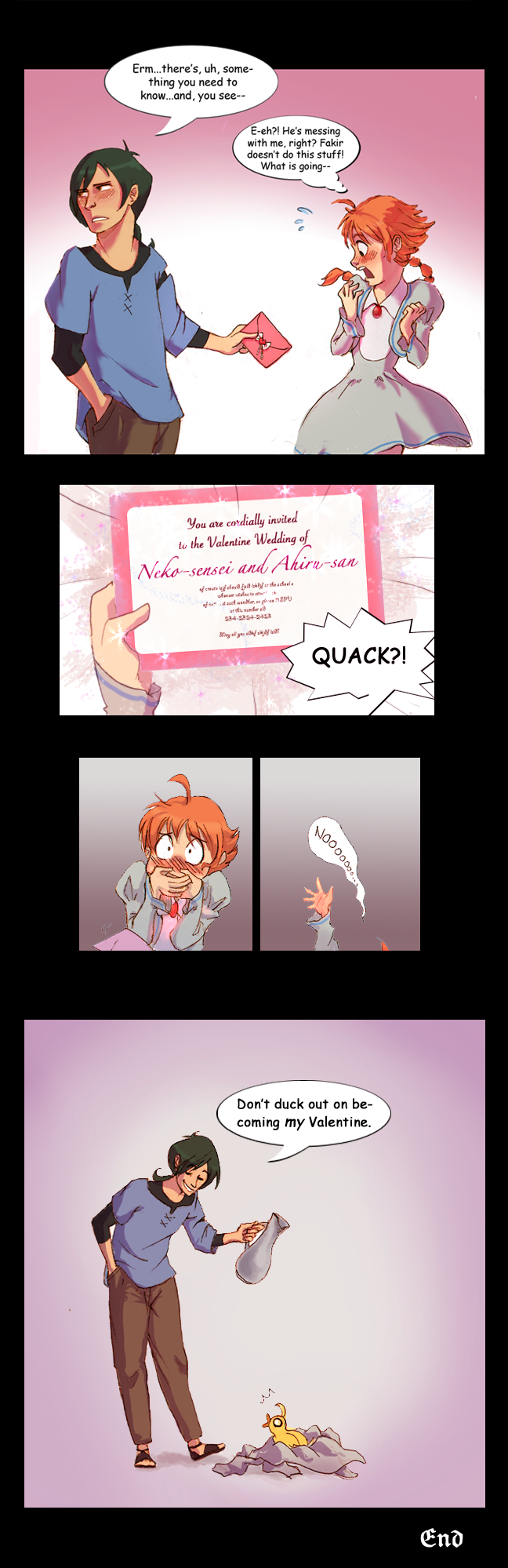 Princess Tutu Valentine Comic