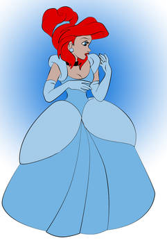 Ariel as Cinderella