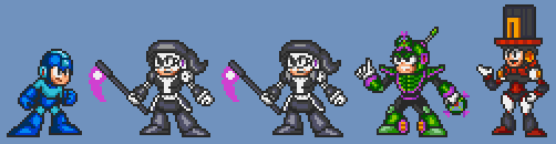 Random MM7 style sprites