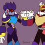 Art Fight 2026 #23 - Mace Man and Axe Man