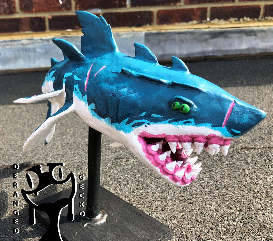 Megalodon SoT Sculpture (POV 1) by DerangedLali on DeviantArt