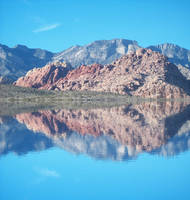 Refelection in the desert