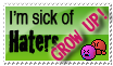 Sick of Haters - MyStamps by stamps-club