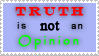 Truth and Opinion Stamp by stamps-club