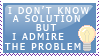 DONT FAVE - Admire The Problem by stamps-club