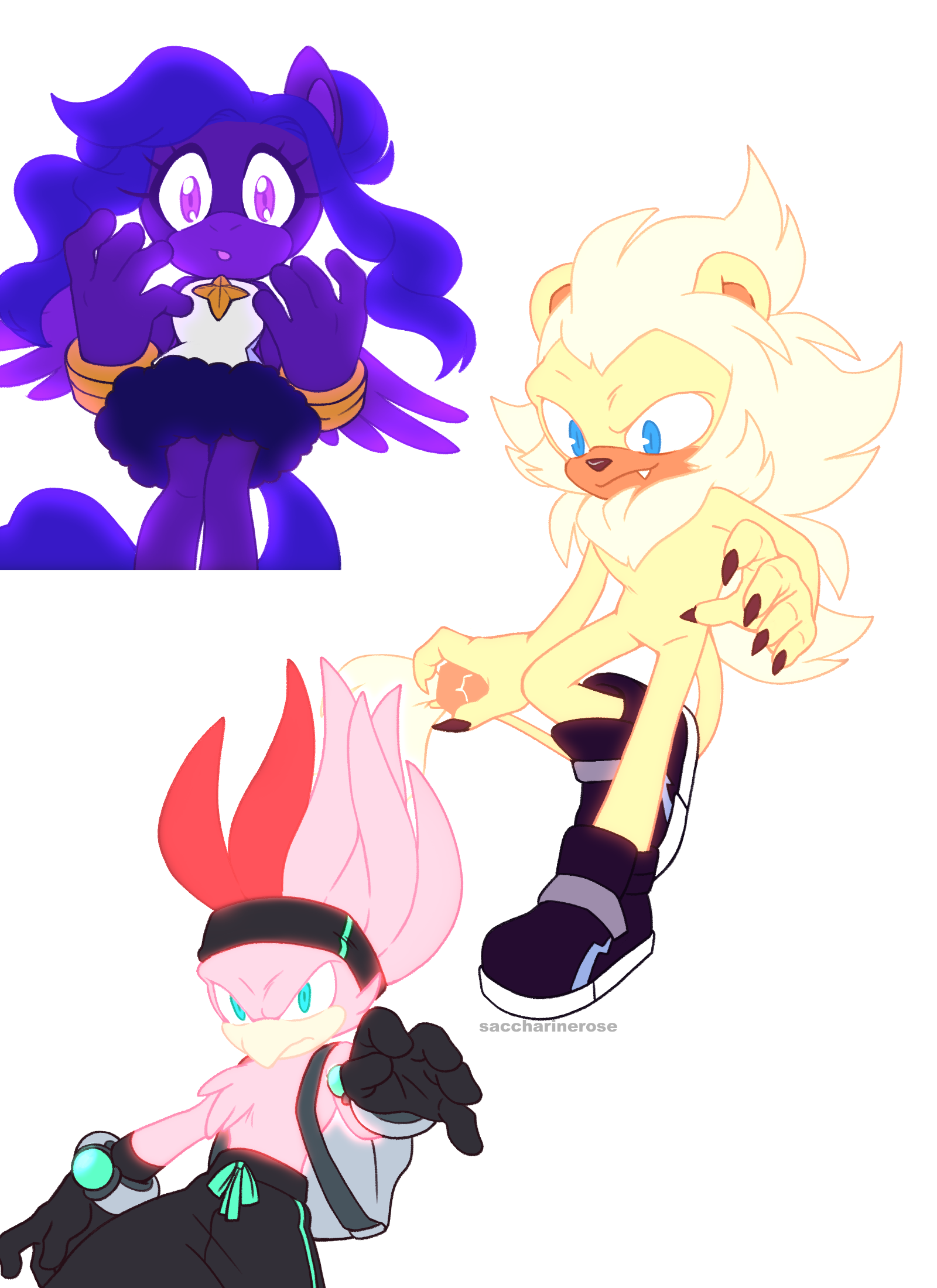 Super Sonic  Sonic, Sonic fan characters, Sonic art